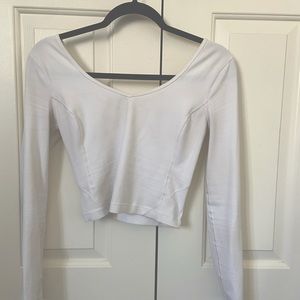 Lululemon White Long Sleeve
